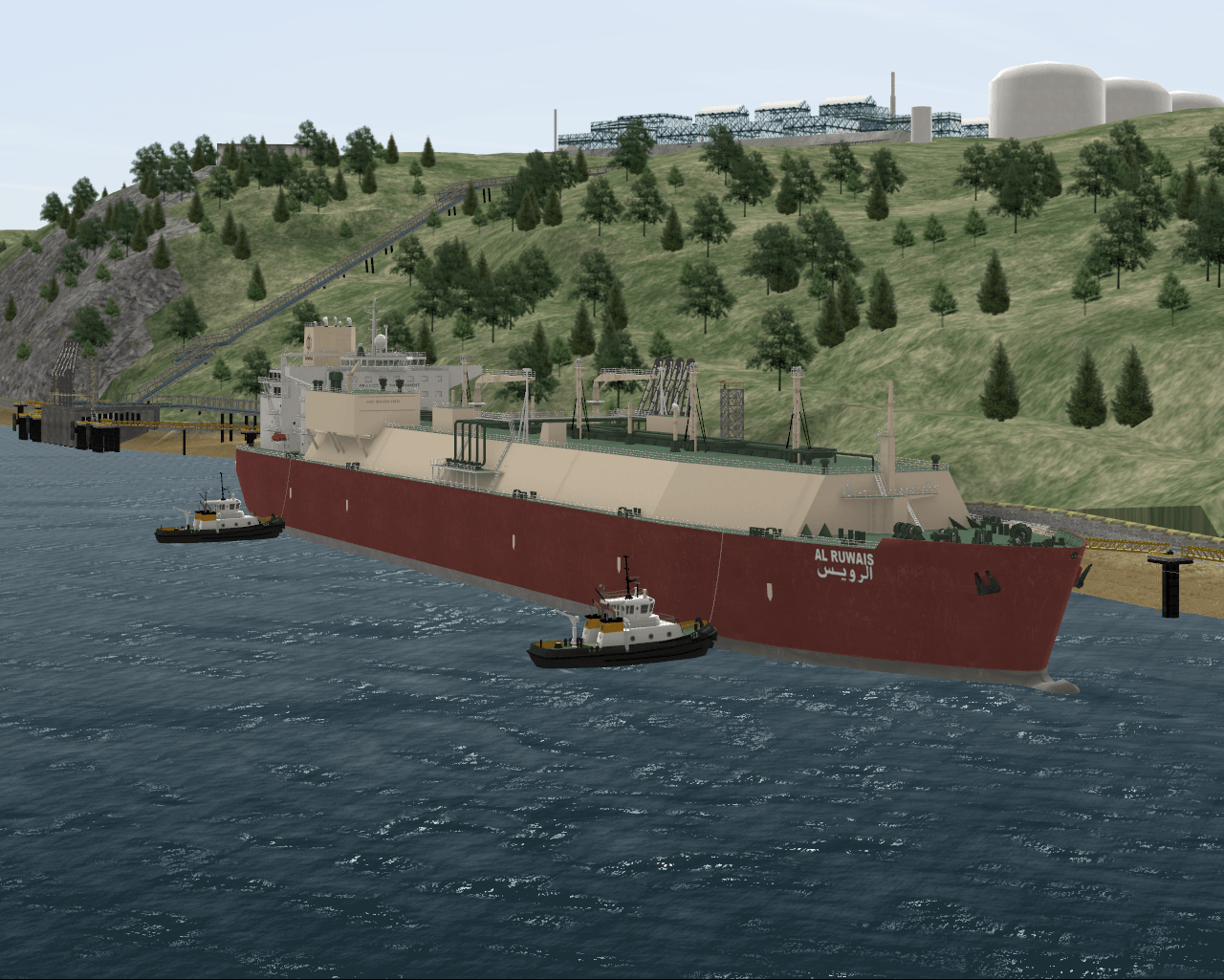 Le CSEM réalise une analyse de simulation pour le transit des méthaniers dans la rivière Saguenay
